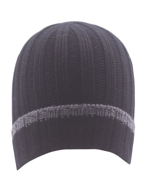 cashmere hat with contrasting profile LA FILERIA | 1016515576099